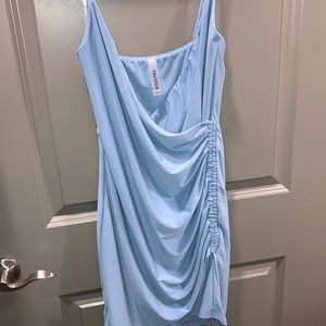 Powder Blue Tight dress.